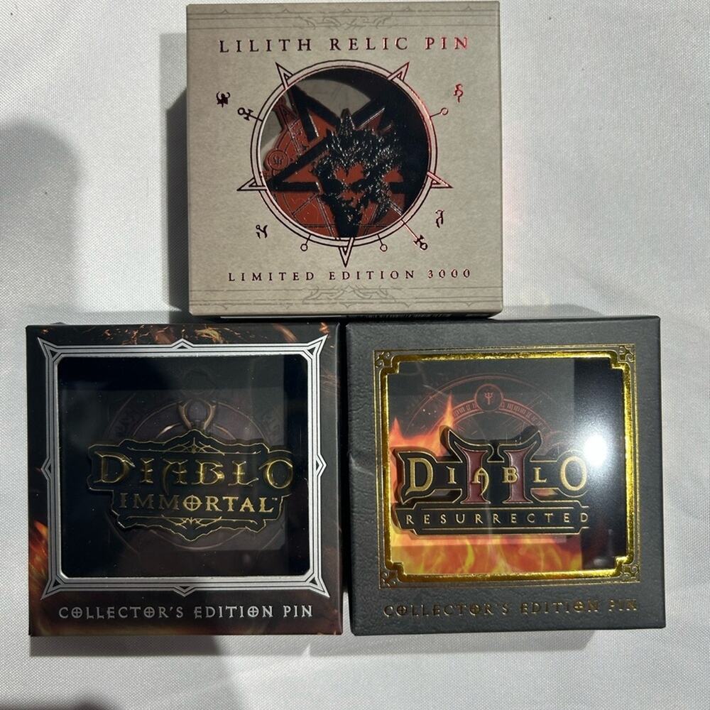 Diablo‎ Collector's Edition Pin Set